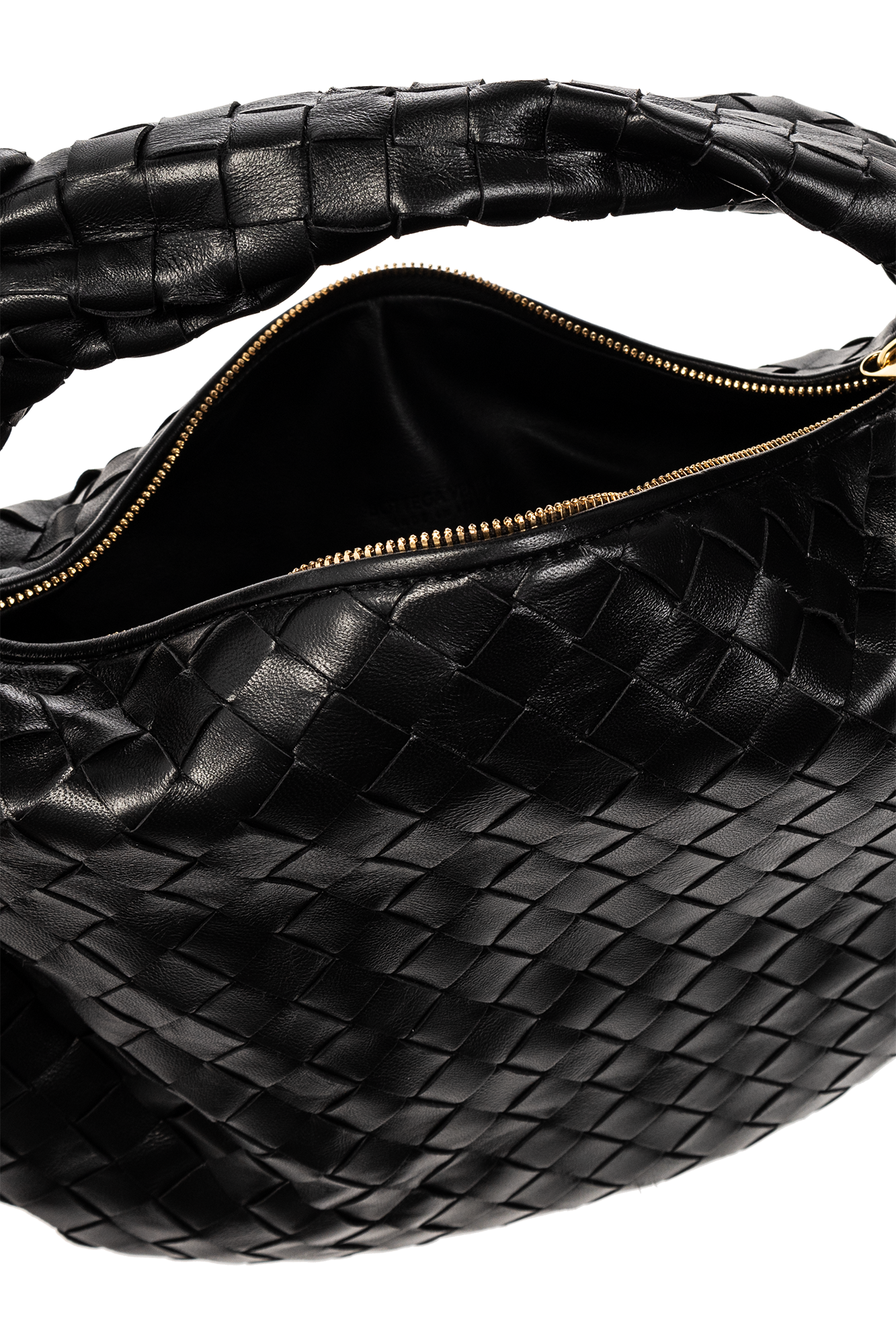 ハンドバッグ BOTTEGA VENETA JODIE TEEN HANDBAG IN INTRECCIATO NAPPA Bottega Veneta Light Blue Intrecciato Woven Nappa Leather